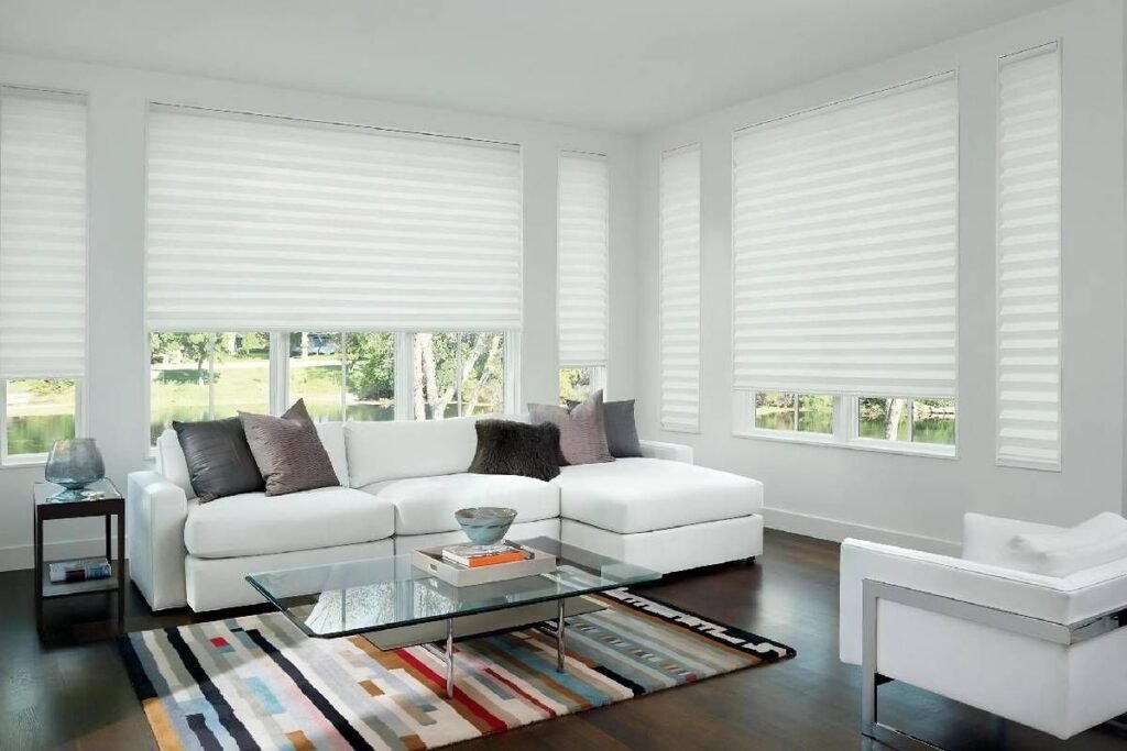 White Blinds for Windows