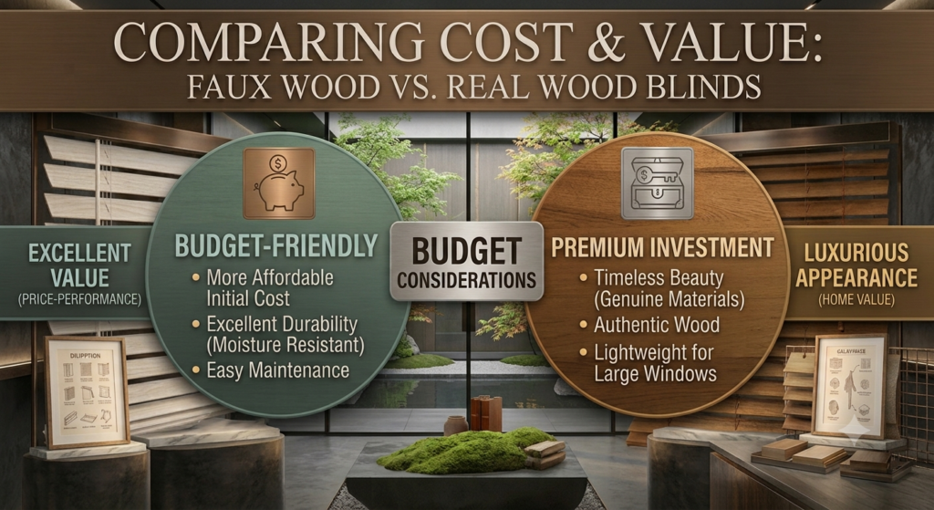 Cost and Budget Window Blinds